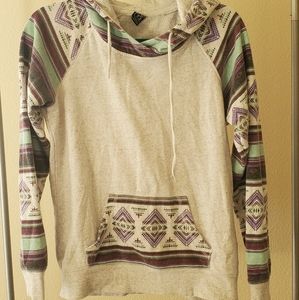 Empyre tribal accent hoodie